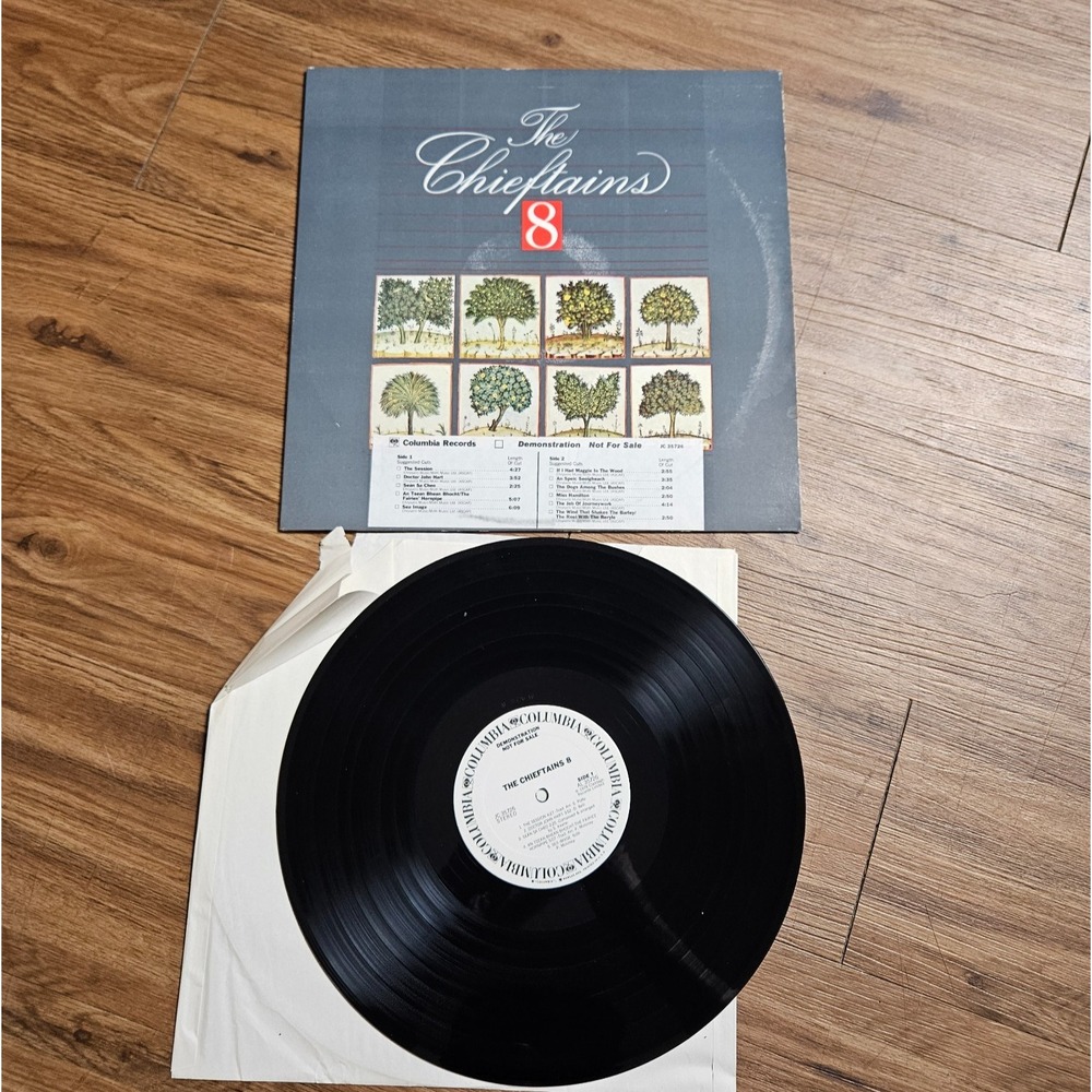 The Chieftains – The Chieftains 8 Columbia 1979 JC 35726 PROMO Vinyl LP EX EX/EX